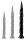 Prémium Long Tail – 50 cm hosszú, fekete dildó