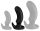 Prostate Plug Spleet M – prémium prosztata masszírozó, fekete