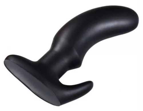Prostate Plug Spleet M – prémium prosztata masszírozó, fekete