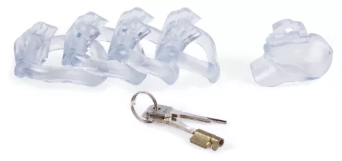 Nano – átlátszó chastity ketrec 5.7 x 3.2 cm