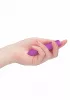 Vibrátor Egyszerű, erős 9,3 cm lila