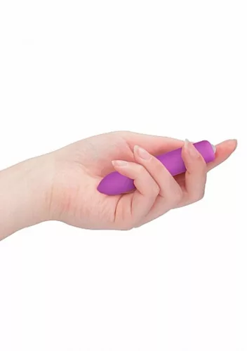 Vibrátor Egyszerű, erős 9,3 cm lila