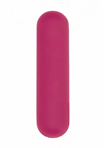 Mini vibrátor 10 mód, USB töltés, vízálló 7,7 cm rózsaszín