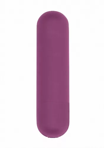 Vibrátor USB-töltéses, 10 fokozat, vízálló 7,7 cm lila