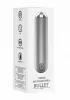 Vibrátor Rezgő, USB-töltés, Vízálló 7,7 cm ezüst