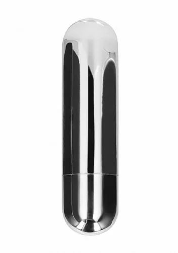 Vibrátor Rezgő, USB-töltés, Vízálló 7,7 cm ezüst