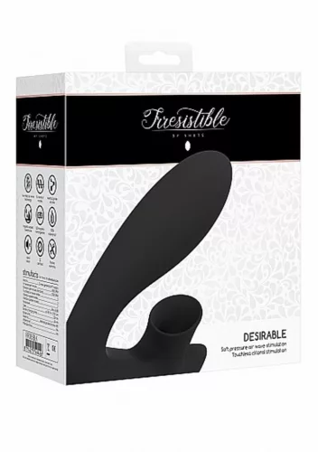 Desirable Vibrátor 10 mód G-pont stimuláló USB-töltős vízálló fekete