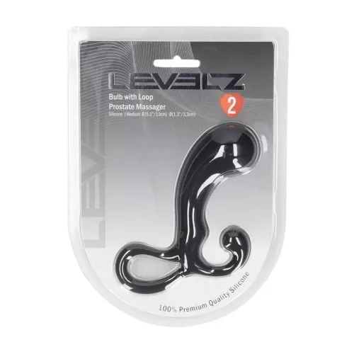Levelz prosztata masszírozó biztonságos alap fekete M