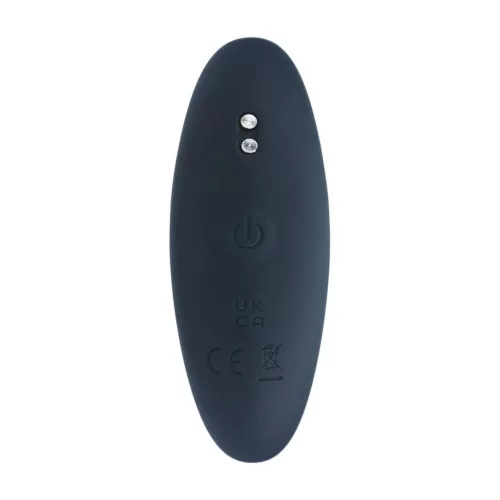 Anál plug Vibrációs, prosztata stimuláló, vízálló S fekete