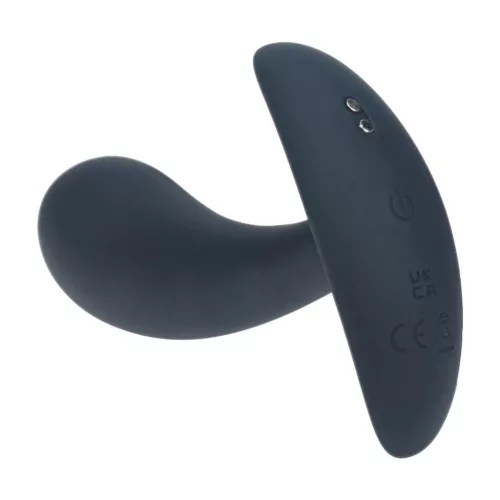 Anál plug Vibrációs, prosztata stimuláló, vízálló S fekete