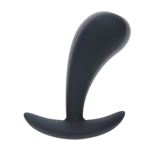 Anál plug prosztata stimuláló, szilikon közepes fekete