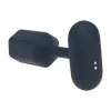 Hexagonal L vibrációs szilikon anál dildó fekete