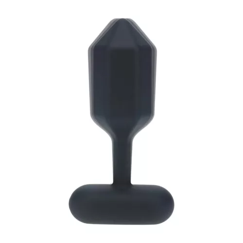 Hexagonal L vibrációs szilikon anál dildó fekete