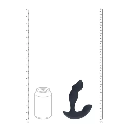 Távirányítós prosztata stimulátor 10 rezgésmód 28,5 cm fekete szilikon
