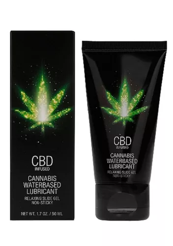 CBD kannabisz vízalapú síkosító 50 ml