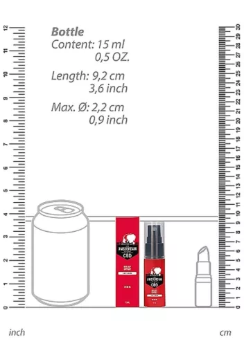 CBD Amsterdam – késleltető spray intim pillanatokhoz, 15 ml