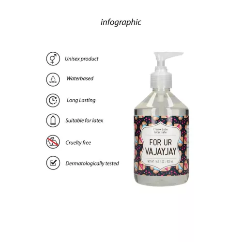 For Ur Vajayjay vízalapú síkosító 500 ml
