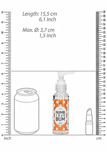 Anal Lube Numb Your Bum anál síkosító 100 ml