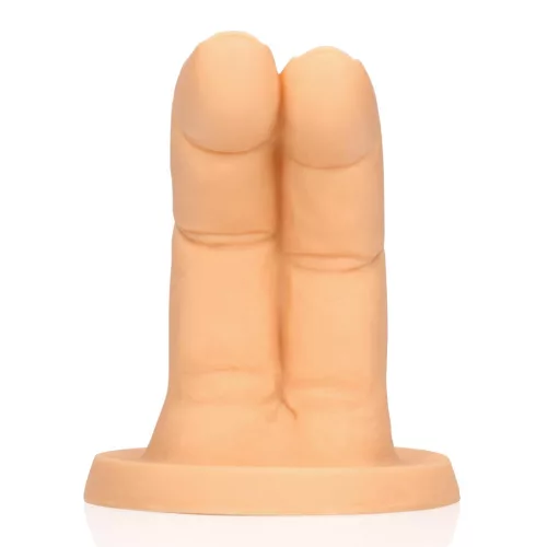 Dildó ujj formájú természetes színben