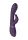 Cato Vibrátor G-pont stimuláló, 10 mód, USB-töltés, vízálló 11 cm lila