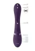 Cato Vibrátor G-pont stimuláló, 10 mód, USB-töltés, vízálló 11 cm lila