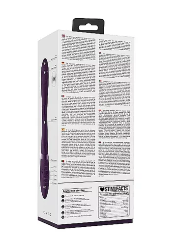 Cato Vibrátor G-pont stimuláló, 10 mód, USB-töltés, vízálló 11 cm lila