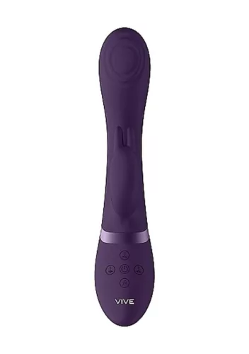 Cato Vibrátor G-pont stimuláló, 10 mód, USB-töltés, vízálló 11 cm lila