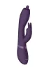 Nilo Vibrátor G-pont stimuláló, forgó, 10 mód, vízálló lila 22 cm