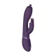 Nilo Vibrátor G-pont stimuláló, forgó, 10 mód, vízálló lila 22 cm