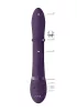 Vive Vibrátor G-pont és nyuszi stimuláció 10 mód Újratölthető Vízálló lila 24,5 cm