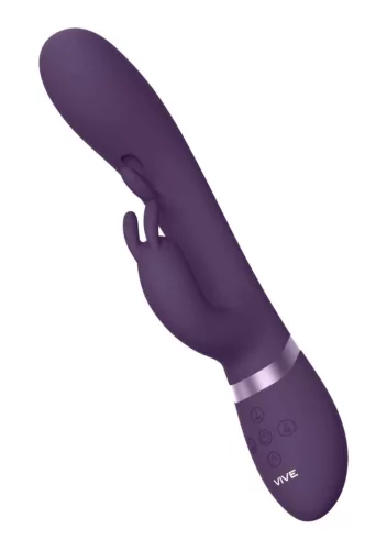 Tama Vibrátor G-pont és csikló stimuláló 27,6 cm lila