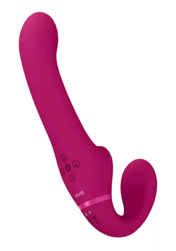 Ai Vibrátor G-pont stimuláló, léghullámos ingerlés, 10 mód, USB töltés, vízálló 14,5 cm szilikon fekete