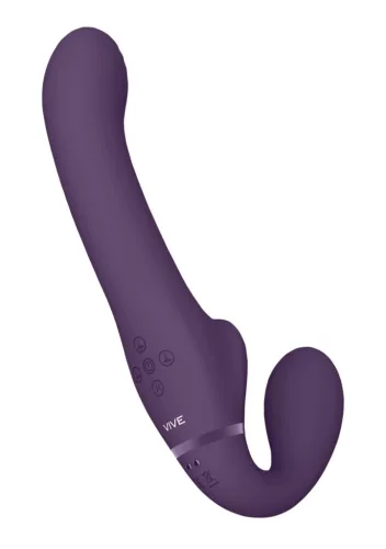 Ai Dildó G-pont vibráció, léghullám stimuláció 14,5 cm fekete