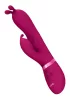 Gada Vibrátor Többmotoros, G-pont stimuláló, Vízálló 12,7 cm fekete