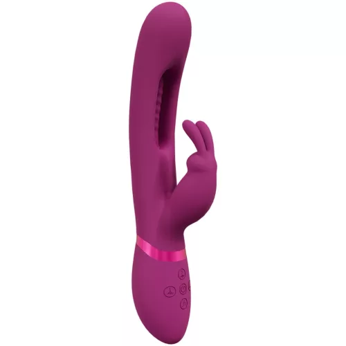 Vive Vibrátor Hárommotoros G-pont stimuláló, USB töltés Rózsaszín