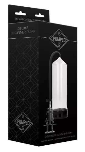 Deluxe – prémium péniszpumpa kezdőknek 23 x 5,5 cm