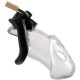 Rickers Chastity Cage – átlátszó intimméret 9 x 3 cm