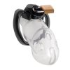 Rickers Chastity Cage – átlátszó intimméret 9 x 3 cm
