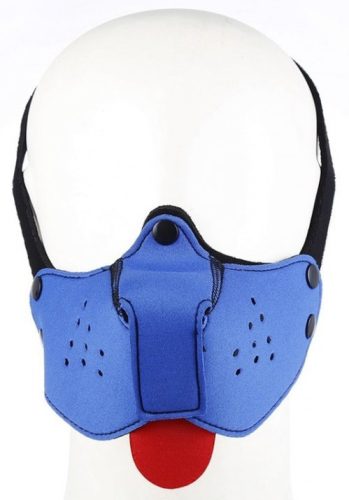 Neoprene PUPPY Blue – ízléses szájkosár nyelvvel