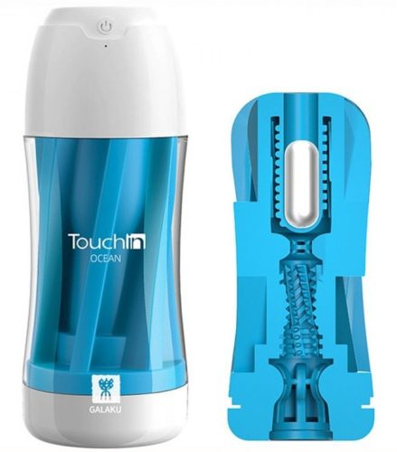 Touch In Galaku Blue – vibráló maszturbátor érzéki élményhez