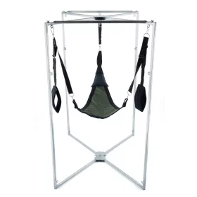   Kit Sling Tissu Triangle – elegáns fekete-homok sling beállítással