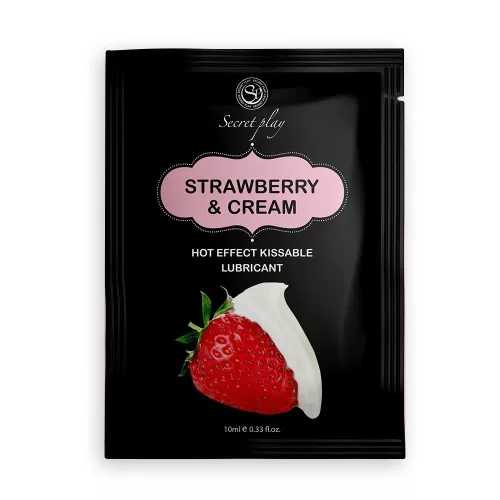Strawberry & Cream síkosító 10 ml Hot Effect