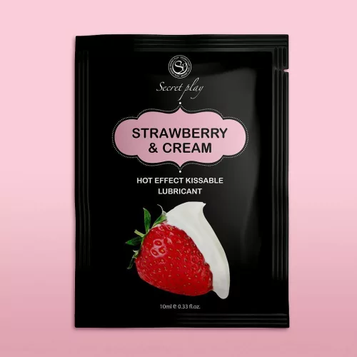 Strawberry & Cream síkosító 10 ml Hot Effect