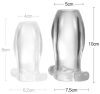 Plug Tunnel – áttetsző anális izgató 8,5 x 4,7 cm