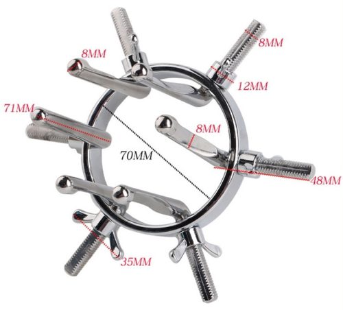 Anal Speculum Circle – prémium anális tágító 6 cm 5,5 cm nyílással