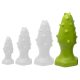 Monster Spike XL – prémium szilikon anál dugó, zöld