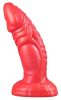 Fantasy Snaky – prémium erotikus dildó 17 cm, piros