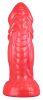 Fantasy Snaky – prémium erotikus dildó 17 cm, piros