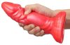 Fantasy Snaky – prémium erotikus dildó 17 cm, piros