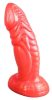 Fantasy Snaky – prémium erotikus dildó 17 cm, piros